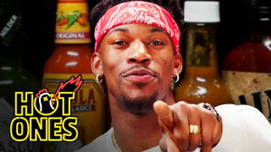 Jimmy Butler Goes Rocky Balboa on Spicy Wings